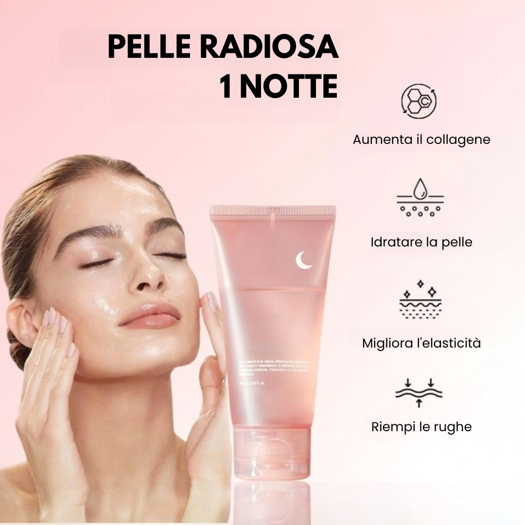 Maschera da notte al collagene Seluna