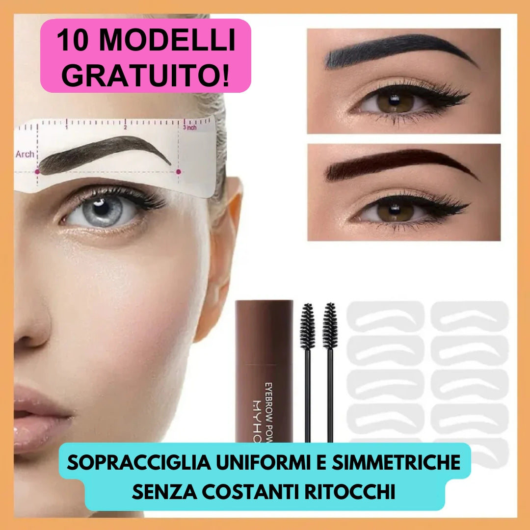 Correttore per sopracciglia BrowMaster + 10 modelli REGALO