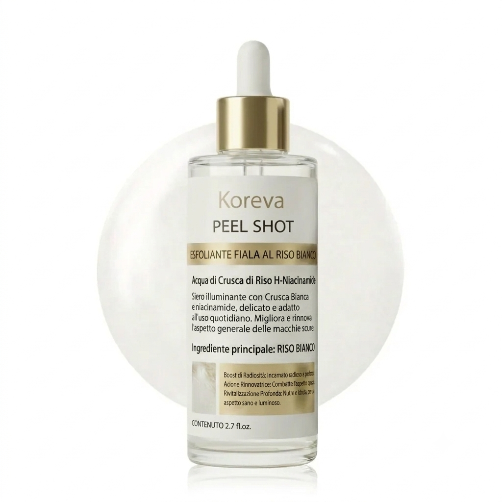 Pori Affinati e Pelle Purificata con Esfoliante al Riso Coreano