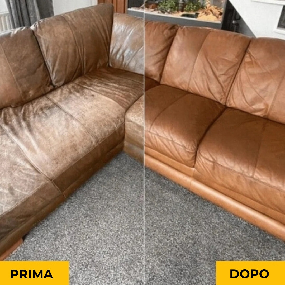 CUEROPRO™ - Ripara qualsiasi tipo di pelle in soli 10 minuti! Facile da usare e fa risparmiare centinaia di euro sulle riparazioni.
