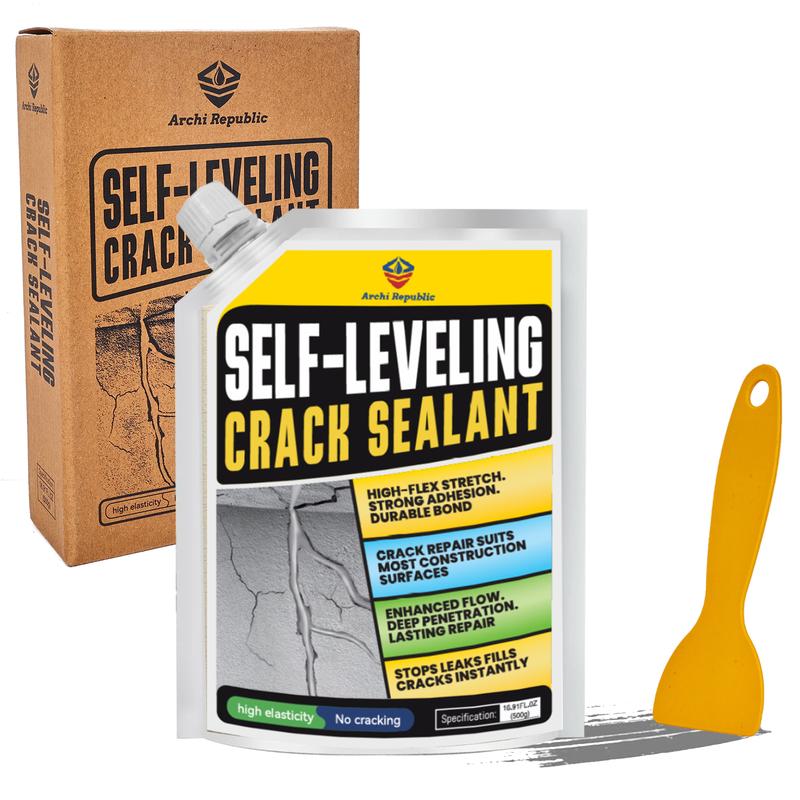 Sigillante per Calcestruzzo 17,6 oz, Impermeabile e ad Asciugatura Rapida per Riparazione di Crepe