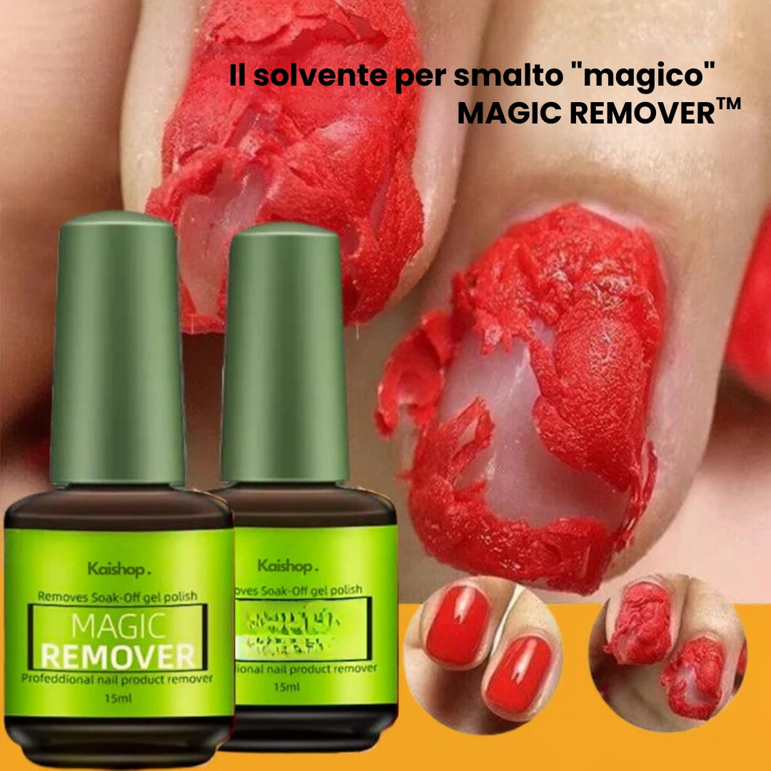 Il solvente "magico" per unghie permanenti e semipermanenti - Magic Remover