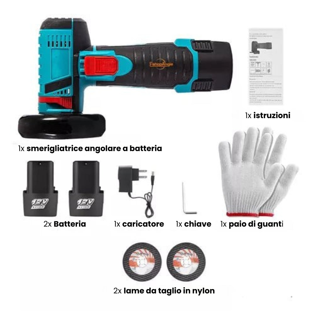 SpinCut™ - Smerigliatrice angolare professionale a batteria