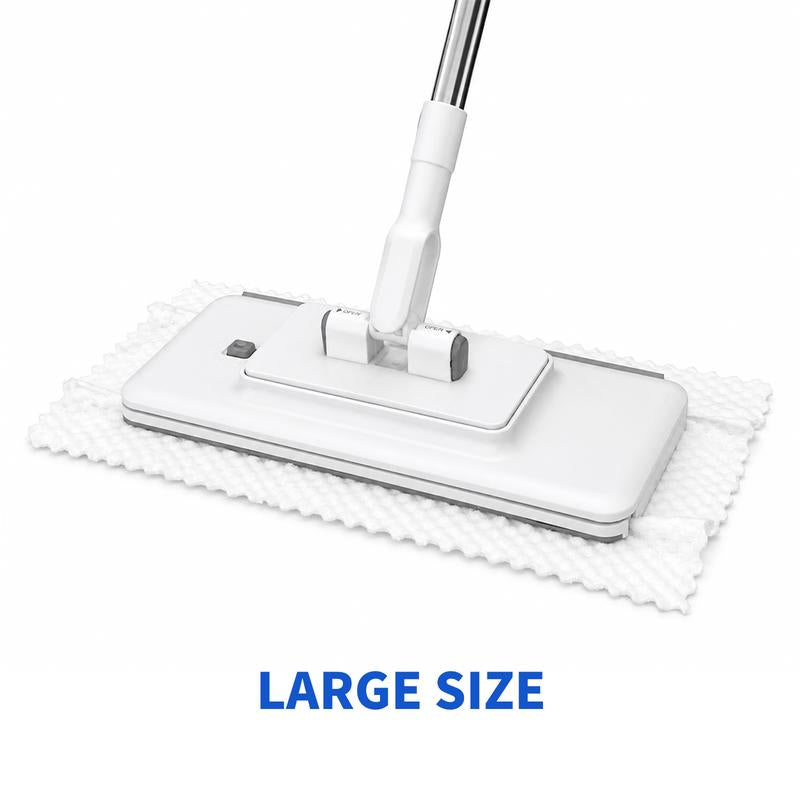 Pulizia Leggera Mop Pavimenti Microfibra Panno Rimovibile 360°