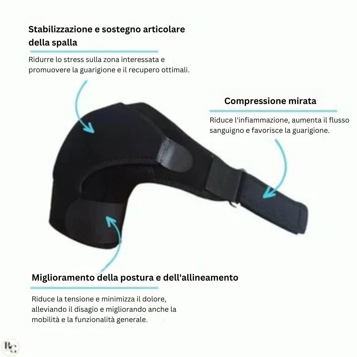 ShoulderFlex® -Supporto per la compressione della spalla