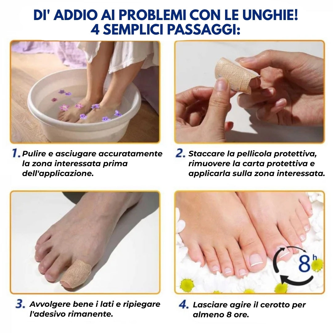 21 cerotti contro i funghi delle unghie NailHeal™