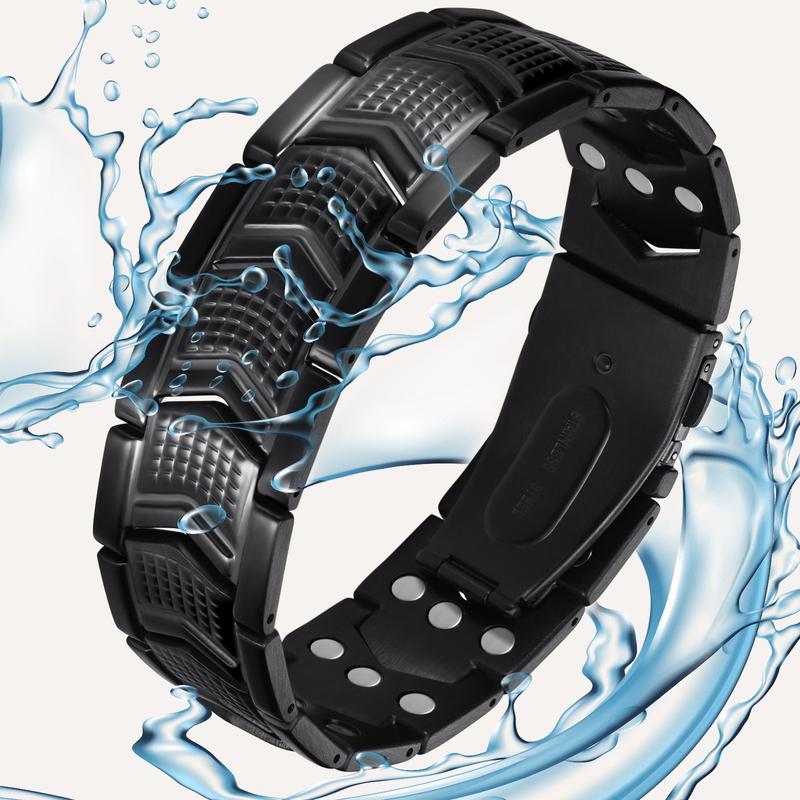 Bracciale da uomo in rame Jecanori - Chiusura pieghevole premium Outdoorfun