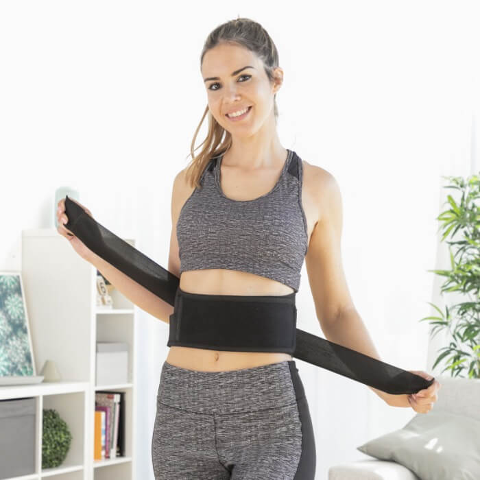 Cintura di supporto termico lombare TOURMABELT™