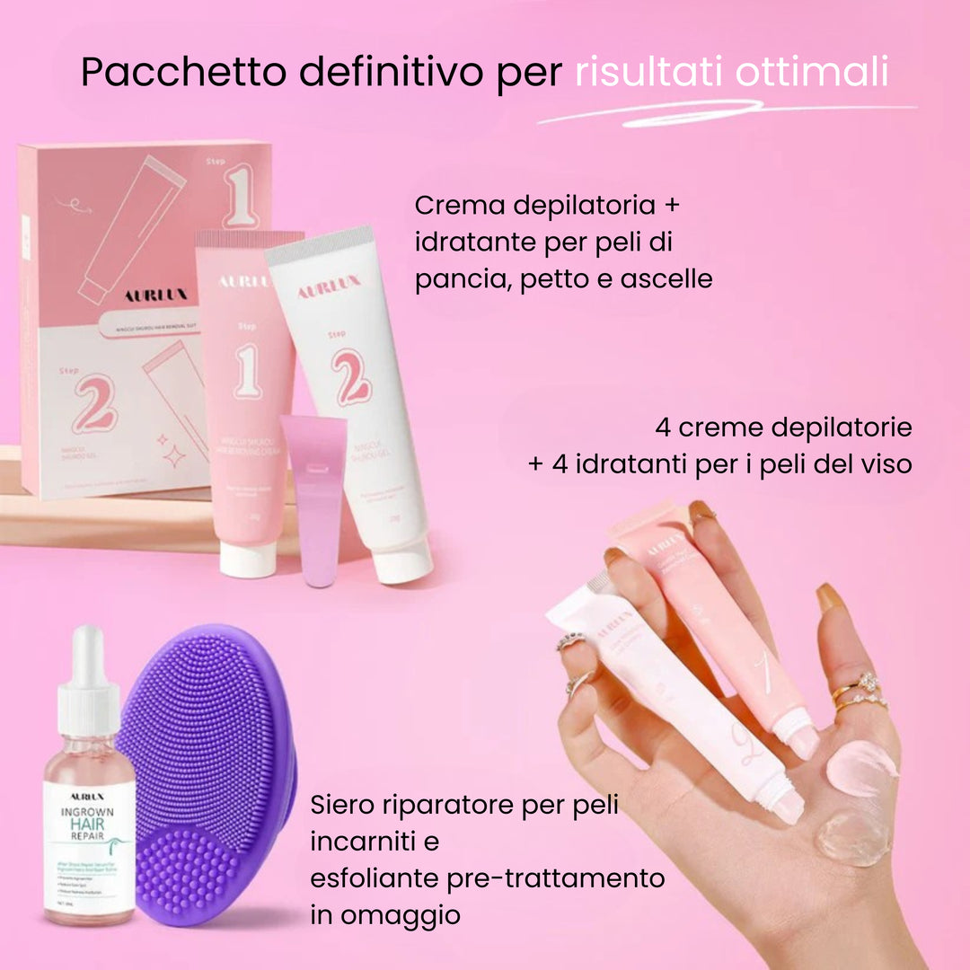 Kit per la depilazione istantanea