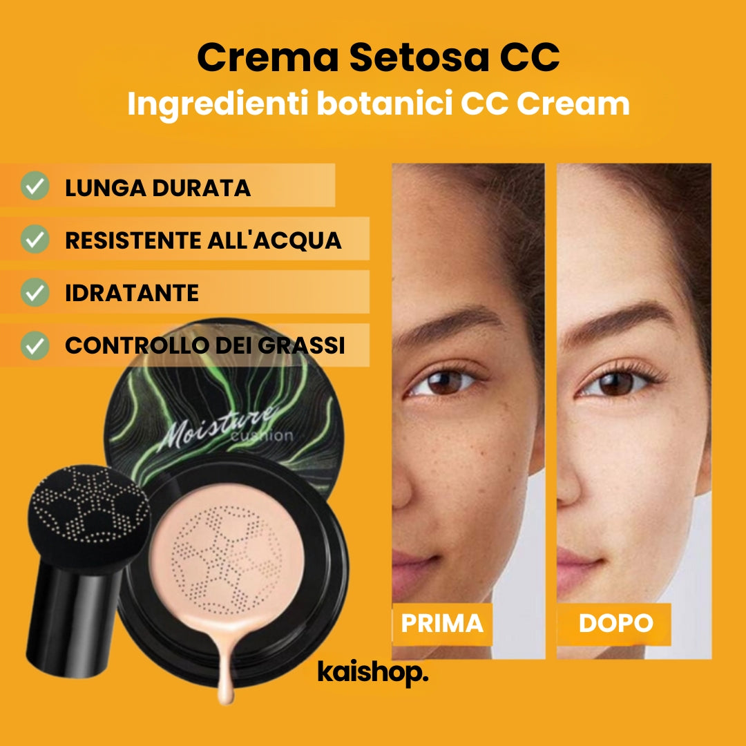 Fondotinta SilkyCream CC + Pennello in regalo (1 + 1 GRATIS)