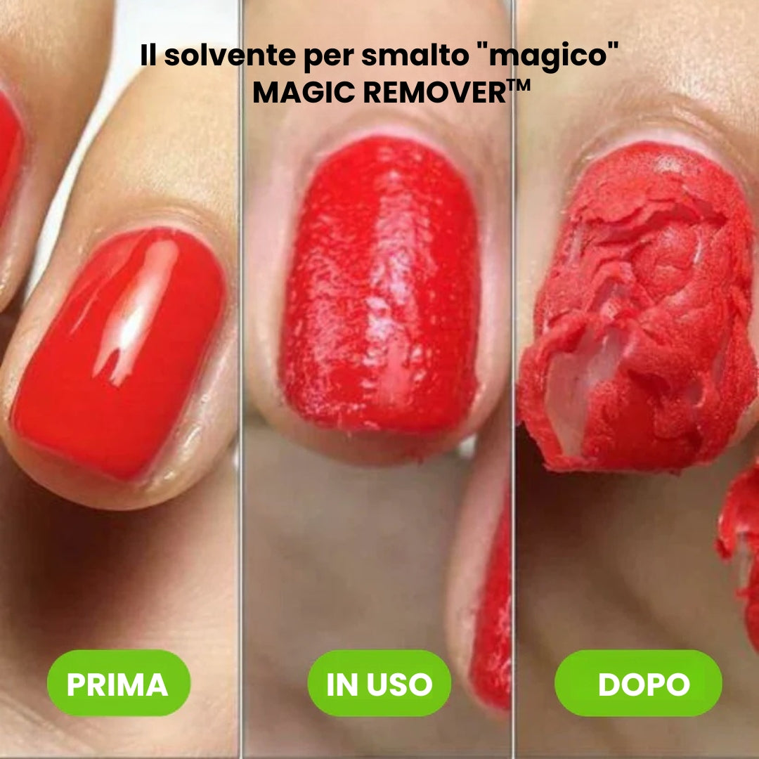Il solvente "magico" per unghie permanenti e semipermanenti - Magic Remover