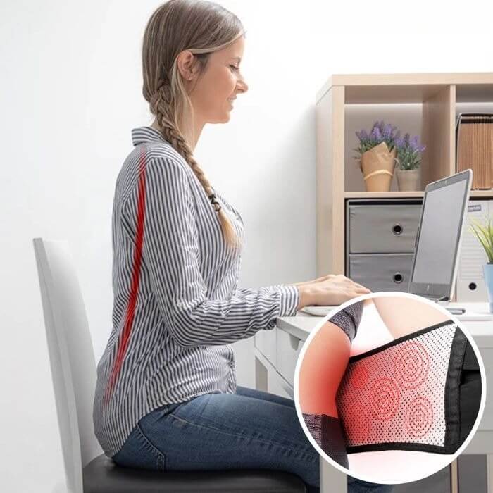 Cintura di supporto termico lombare TOURMABELT™
