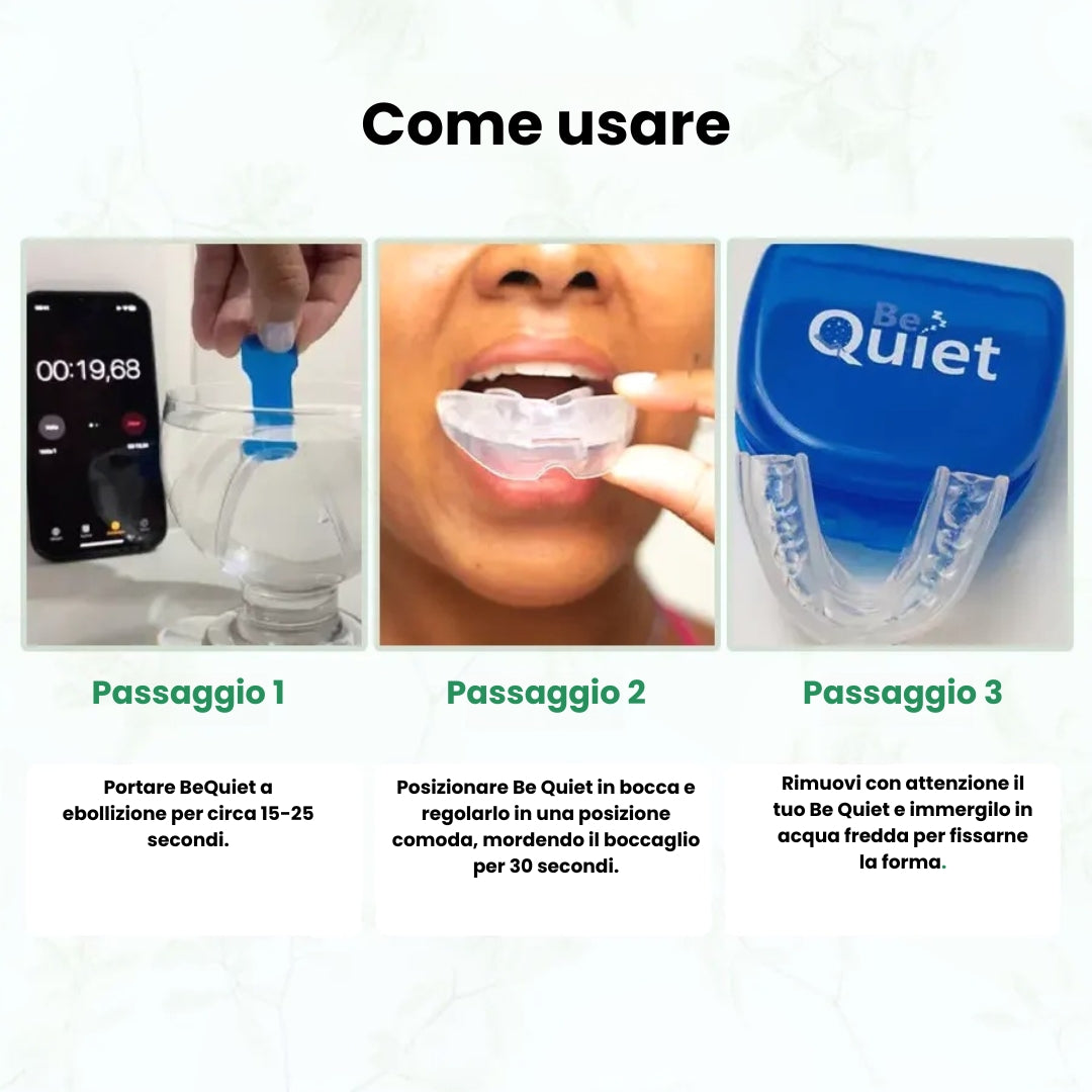 BeQuiet - Dispositivo antirussamento