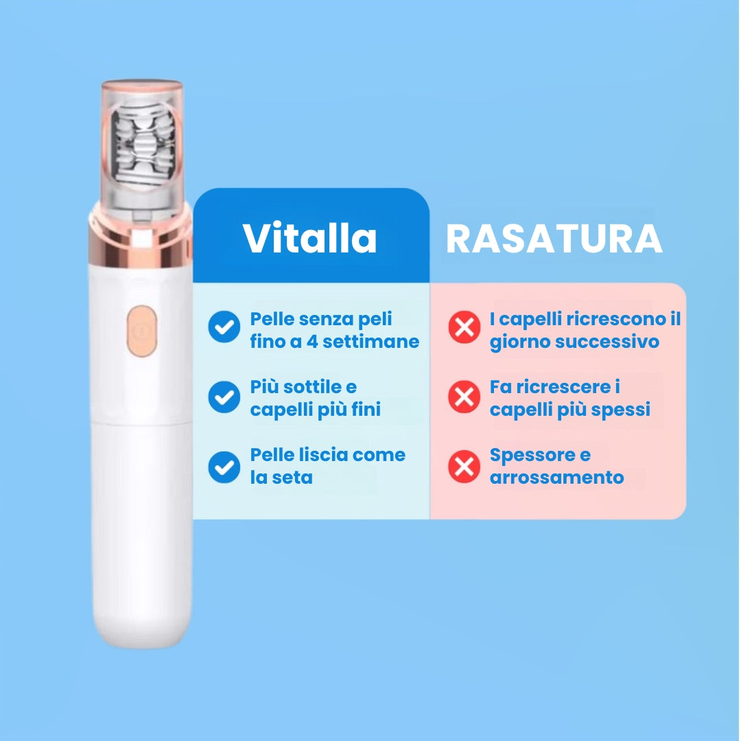 Epilatore Vitalla: un modo semplice e duraturo per rimuovere i peli del viso