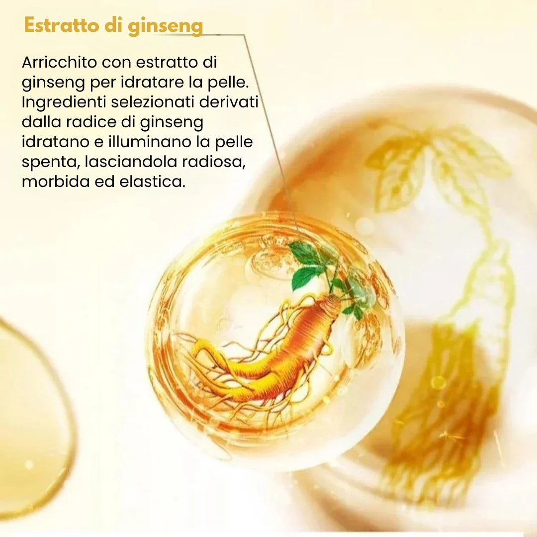 Siero anti-età al collagene e acido ialuronico Ginseng®