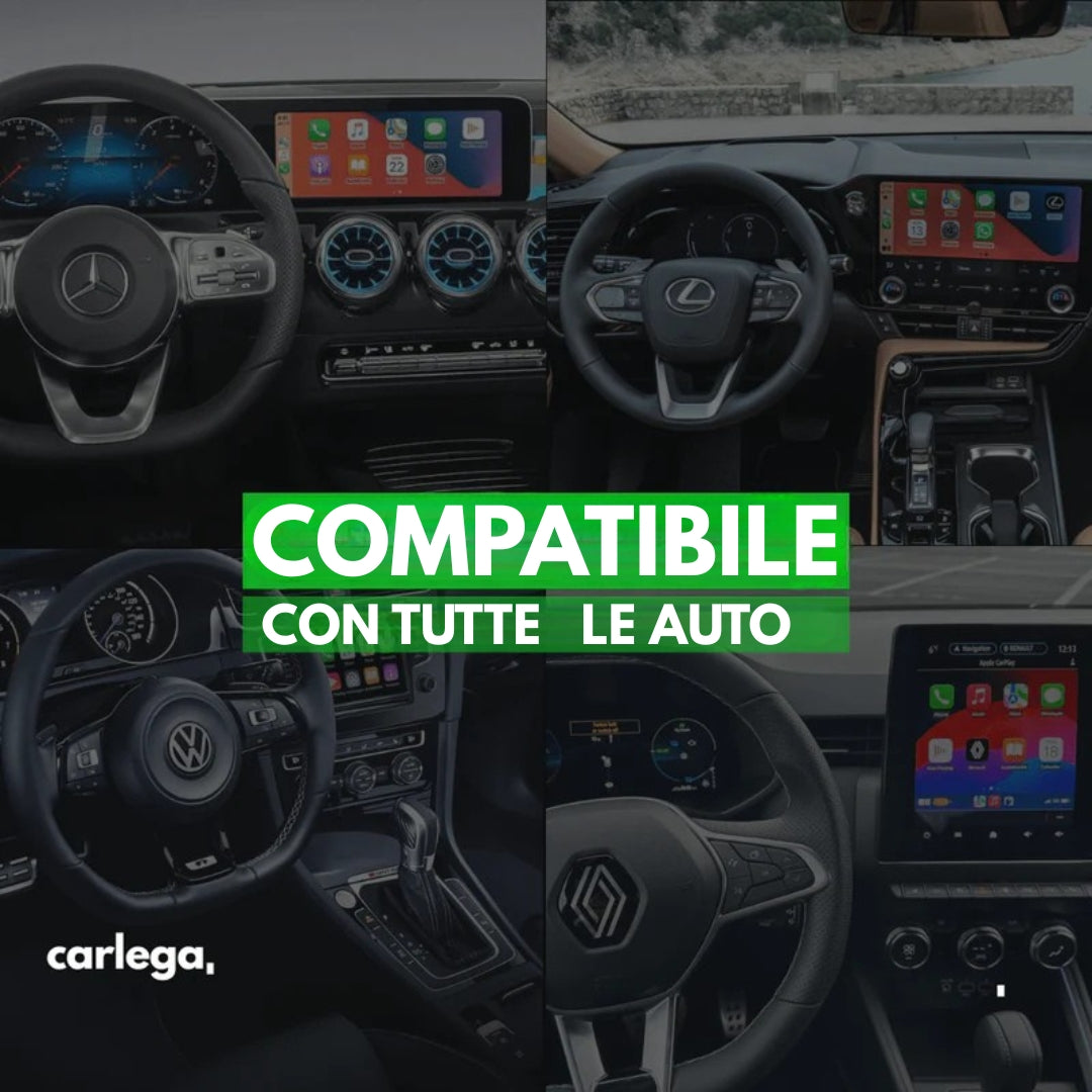 Adattatore wireless per CarPlay/AndroidAuto con penna