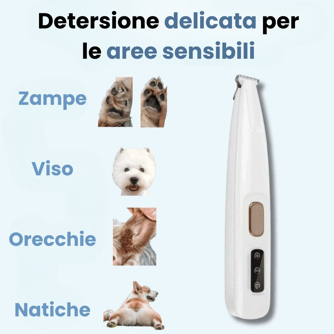 Taglia zampe cane