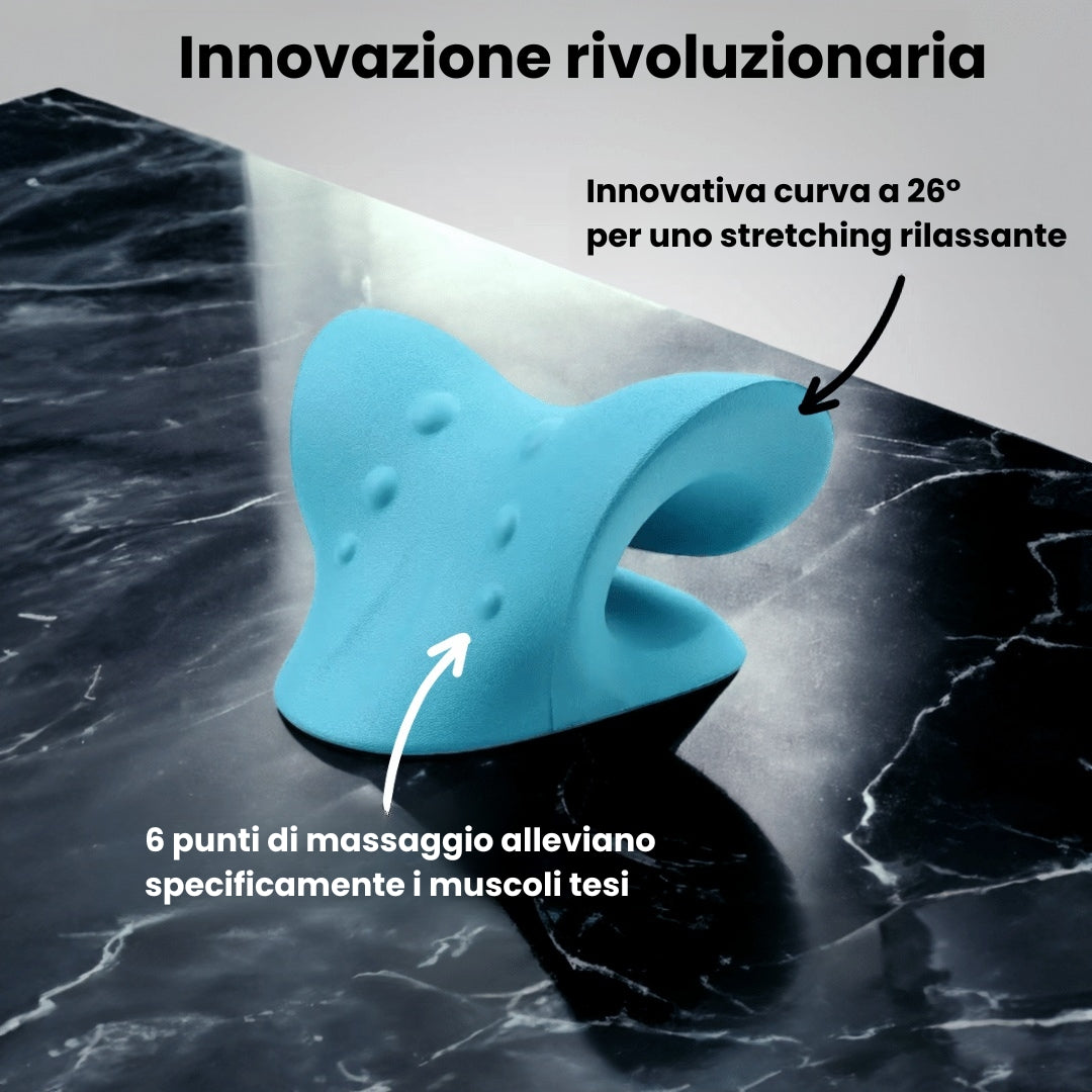 Allevia la tensione al collo o ti rimborsiamo i soldi