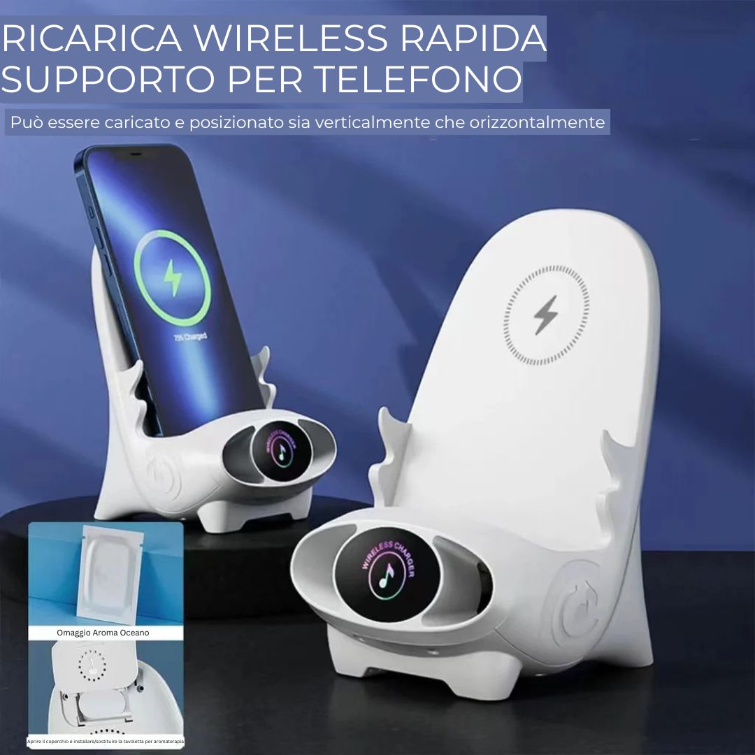 Mini supporto per caricabatterie per telefono a forma di sedia