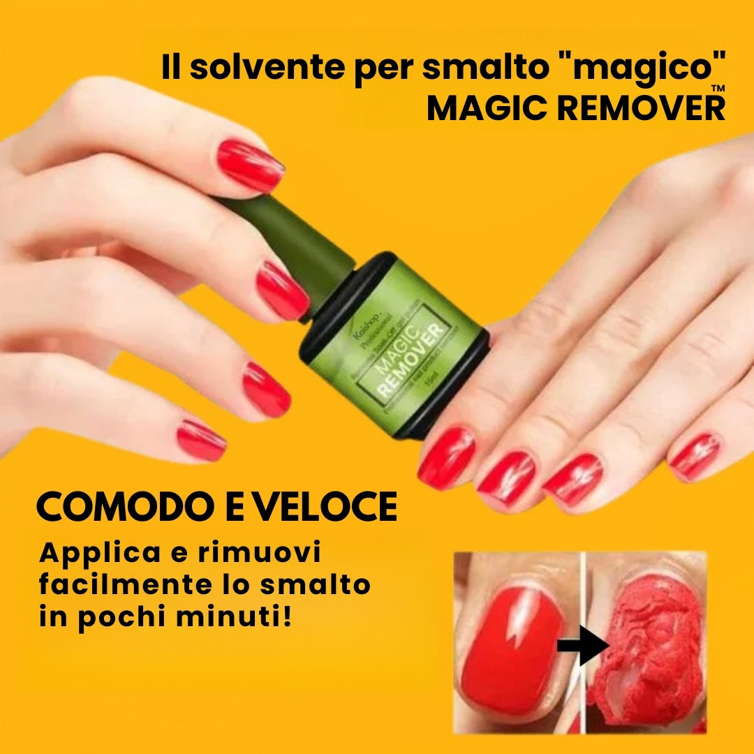 Il solvente "magico" per unghie permanenti e semipermanenti - Magic Remover