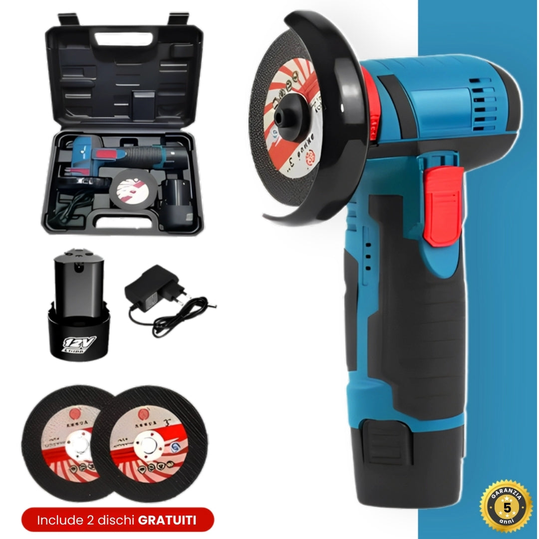 SpinCut™ - Smerigliatrice angolare professionale a batteria