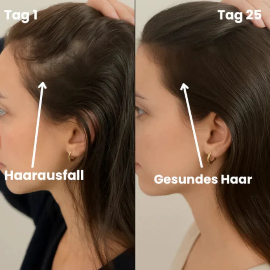 Olio vegano per capelli per una crescita rapida