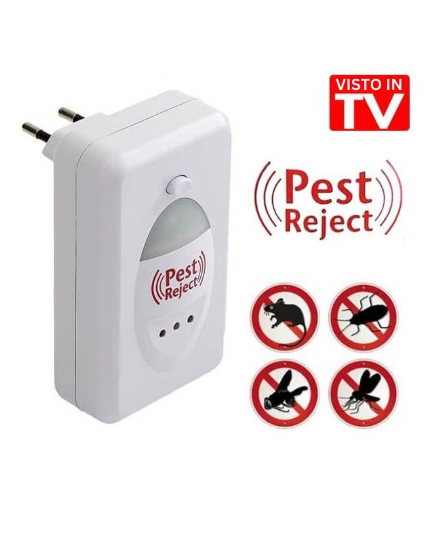 1+1 GRATIS | PestReject 3.0™ - Il modo più economico per proteggere la tua famiglia dai parassiti (tecnologia ULTRASONIC che copre fino a 200 m²)