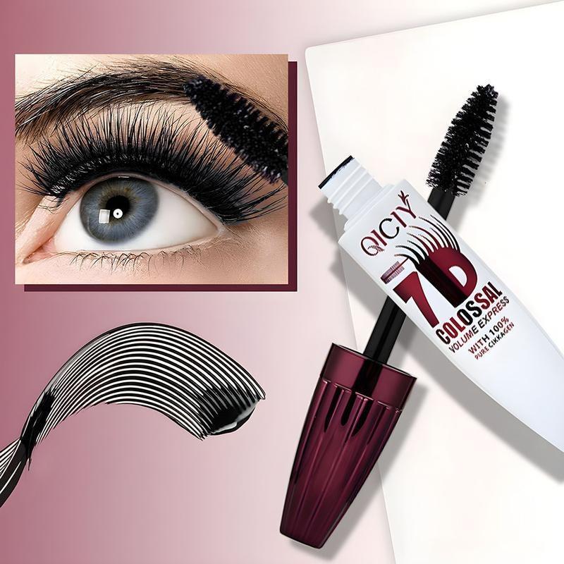 Lunga Durata Mascara Ciglia 7D Impermeabile Effetto Naturale