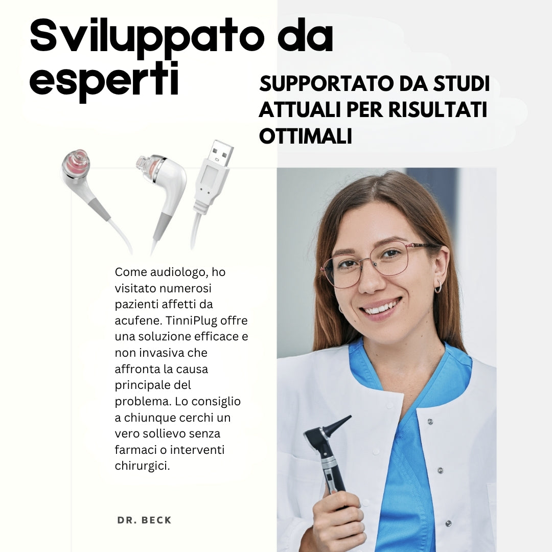 TinniPlug – Aiuto immediato per il sollievo dall’acufene