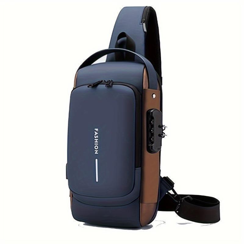 Sicurezza Antifurto Borsa a Tracolla Tessuto Oxford Regolabile