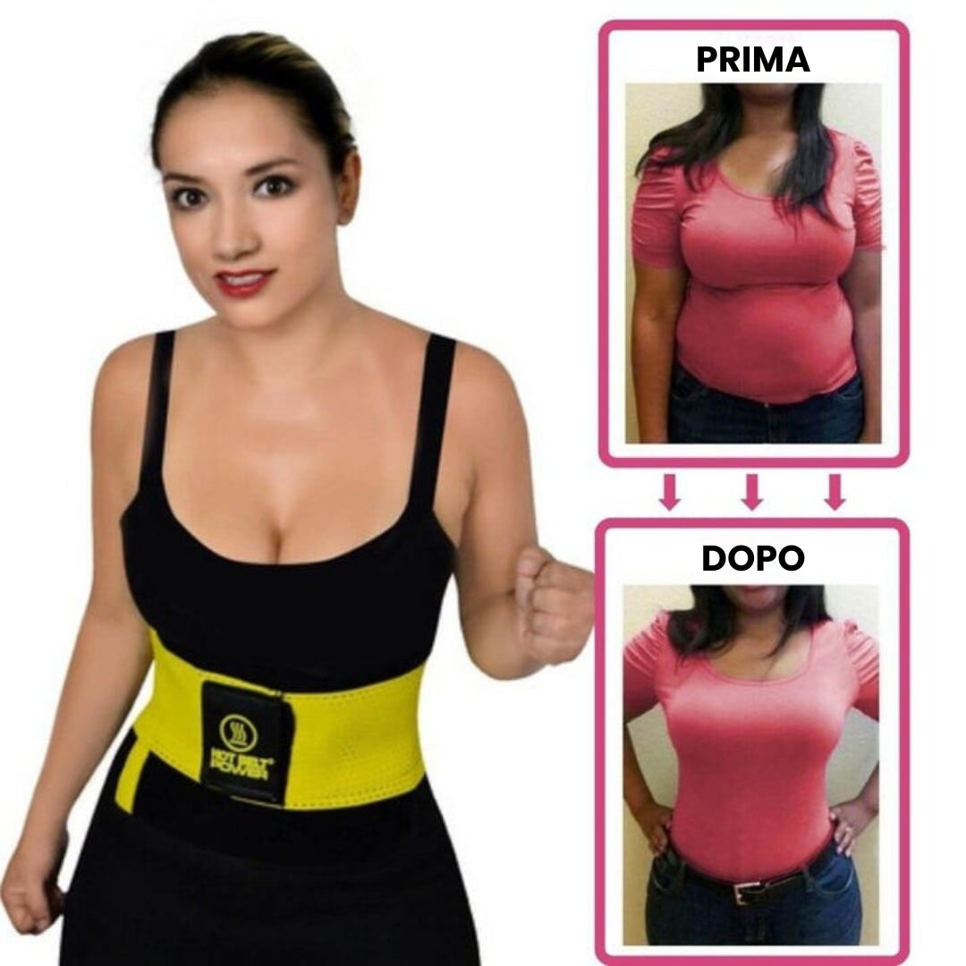 Cintura dimagrante in neoprene per modellare il corpo - HOT BELT POWER™