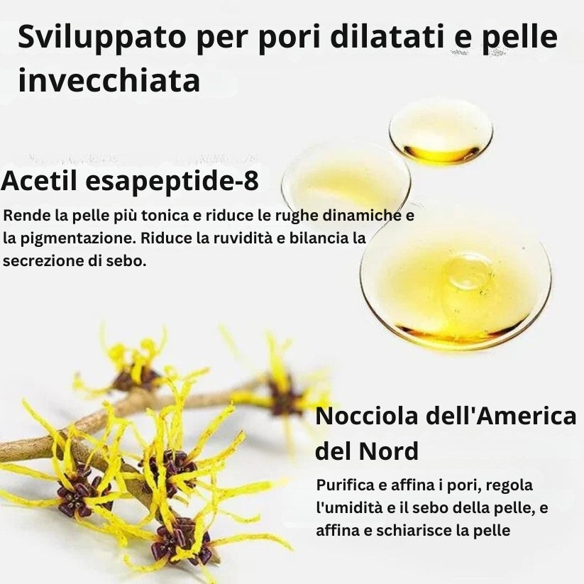GoldenBeauty - Maschera esfoliante dorata | Pelle giovane in 28 giorni