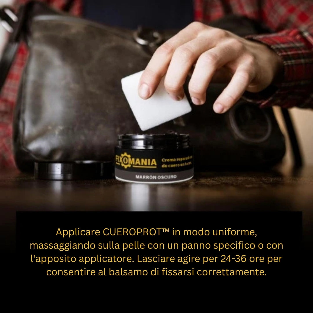 CUEROPRO™ - Ripara qualsiasi tipo di pelle in soli 10 minuti! Facile da usare e fa risparmiare centinaia di euro sulle riparazioni.