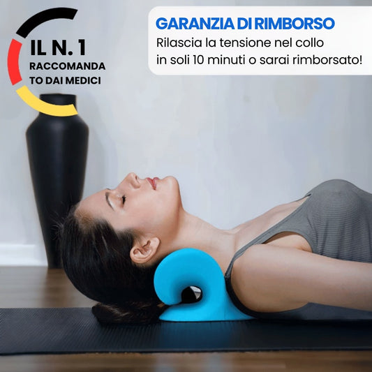 Allevia la tensione al collo o ti rimborsiamo i soldi
