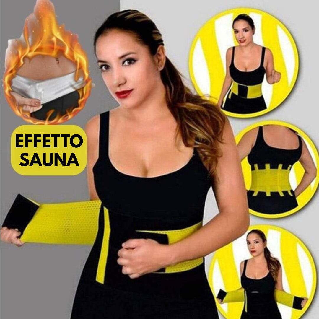 Cintura dimagrante in neoprene per modellare il corpo - HOT BELT POWER™