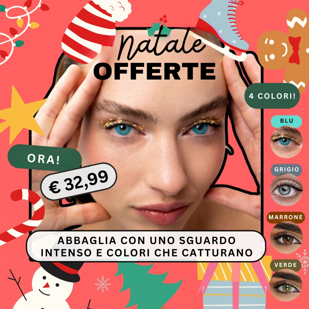 Confezione da 2 Lenti a Contatto Eternal Vision - Edizione Esclusiva - Colore a scelta