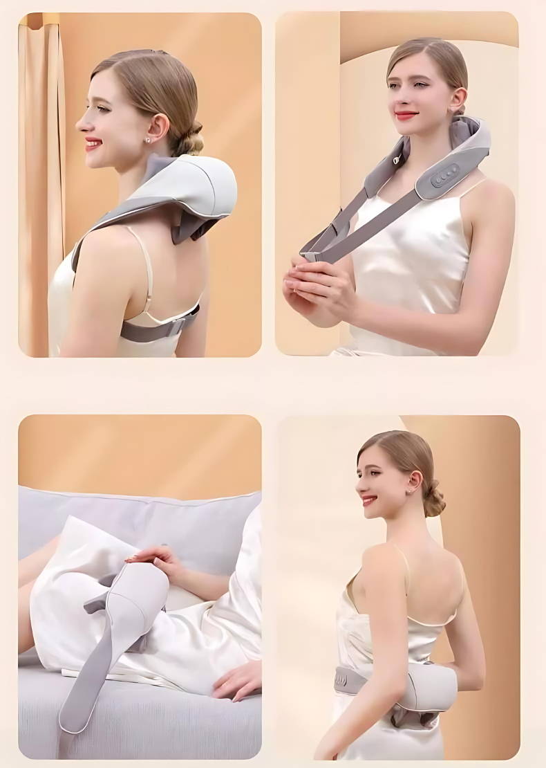 Cuscino massaggiatore multifunzione Shiatsu Comfort