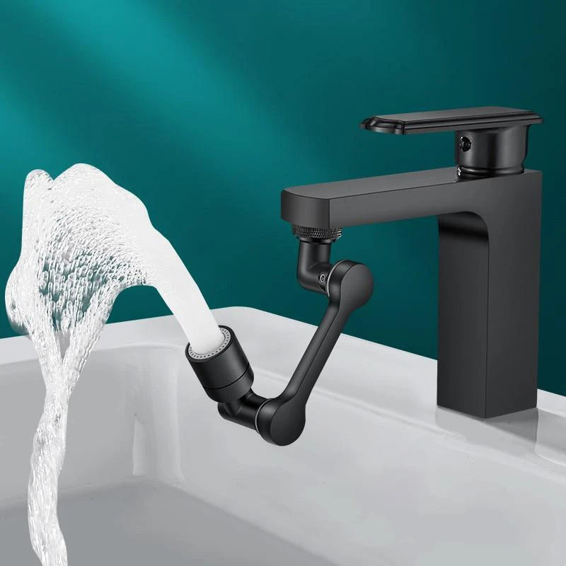 Rubinetto Magic orientabile 1080° INOX con filtro antispruzzo