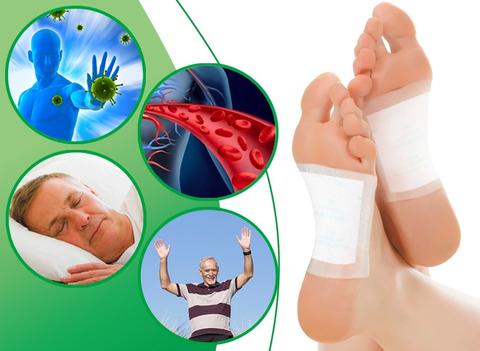 CEROTTI NATURALI PER I PIEDI DETOX - DETOXFEET™