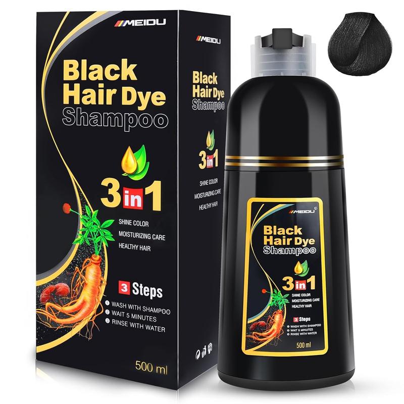Copertura Capelli Grigi Shampoo Colorante con Estratto di Ginseng