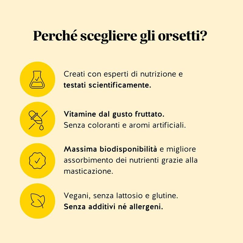 Sgonfia La Pancia Vitamine Gommose Con Enzimi Vegetali Vegane