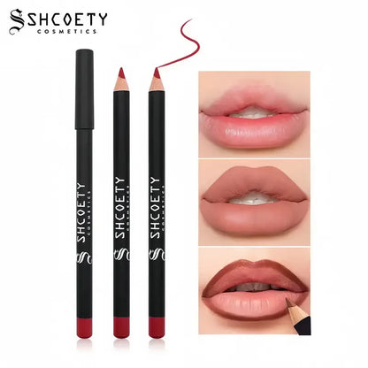 Set di 12 matite labbra opache - Colorazione facile