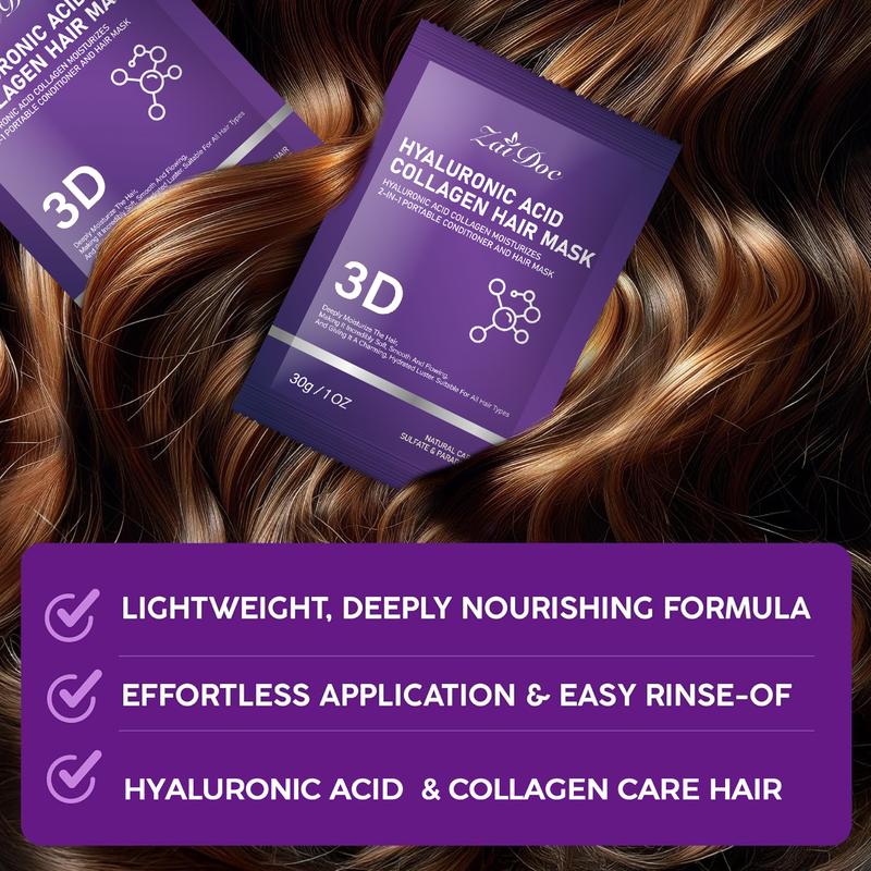 Riparazione Profonda Maschera Capelli Collagene Idratante Leggera
