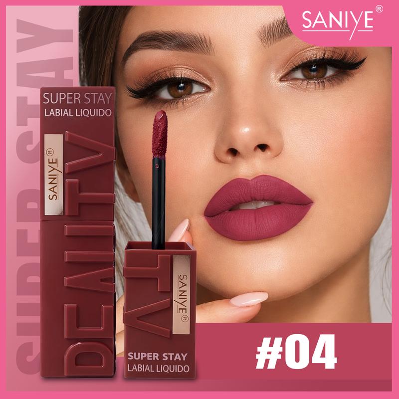 Rossetto Liquido Opaco Lunga Tenuta Resistente a Acqua e Sudore