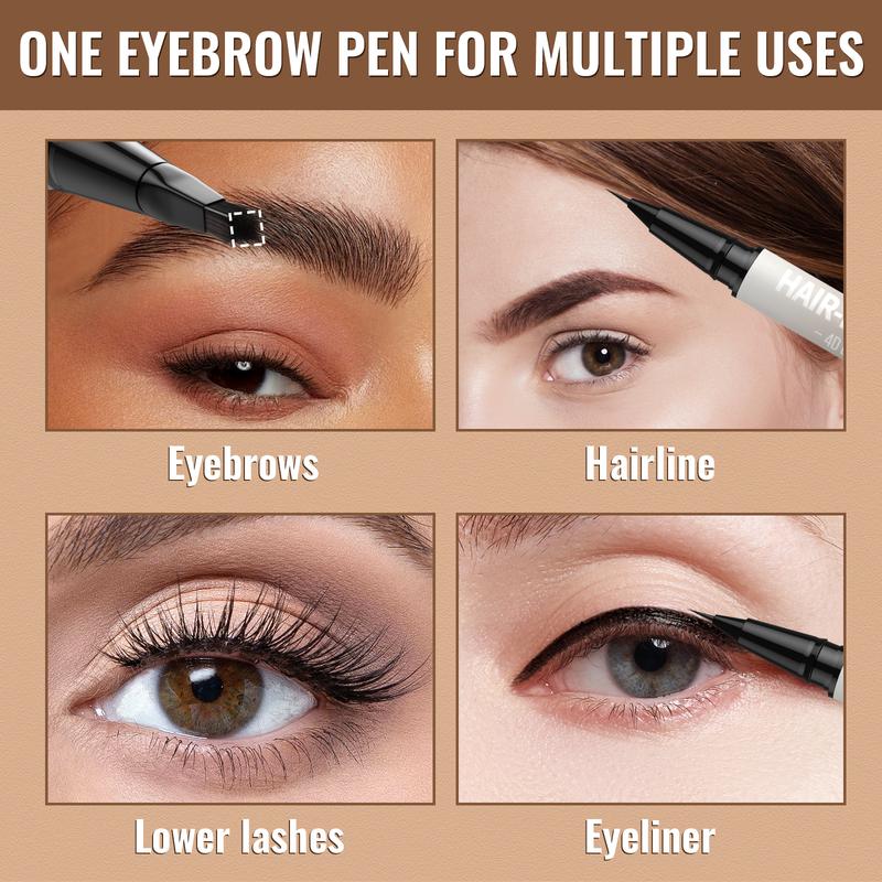 Tratto Naturale Penna Sopracciglia Microblading Impermeabile