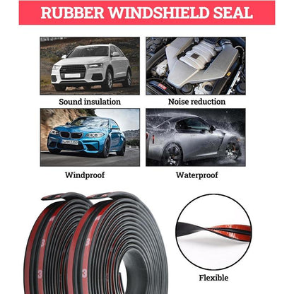 Guarnizione Gomma Parabrezza Auto Universale Antipolvere