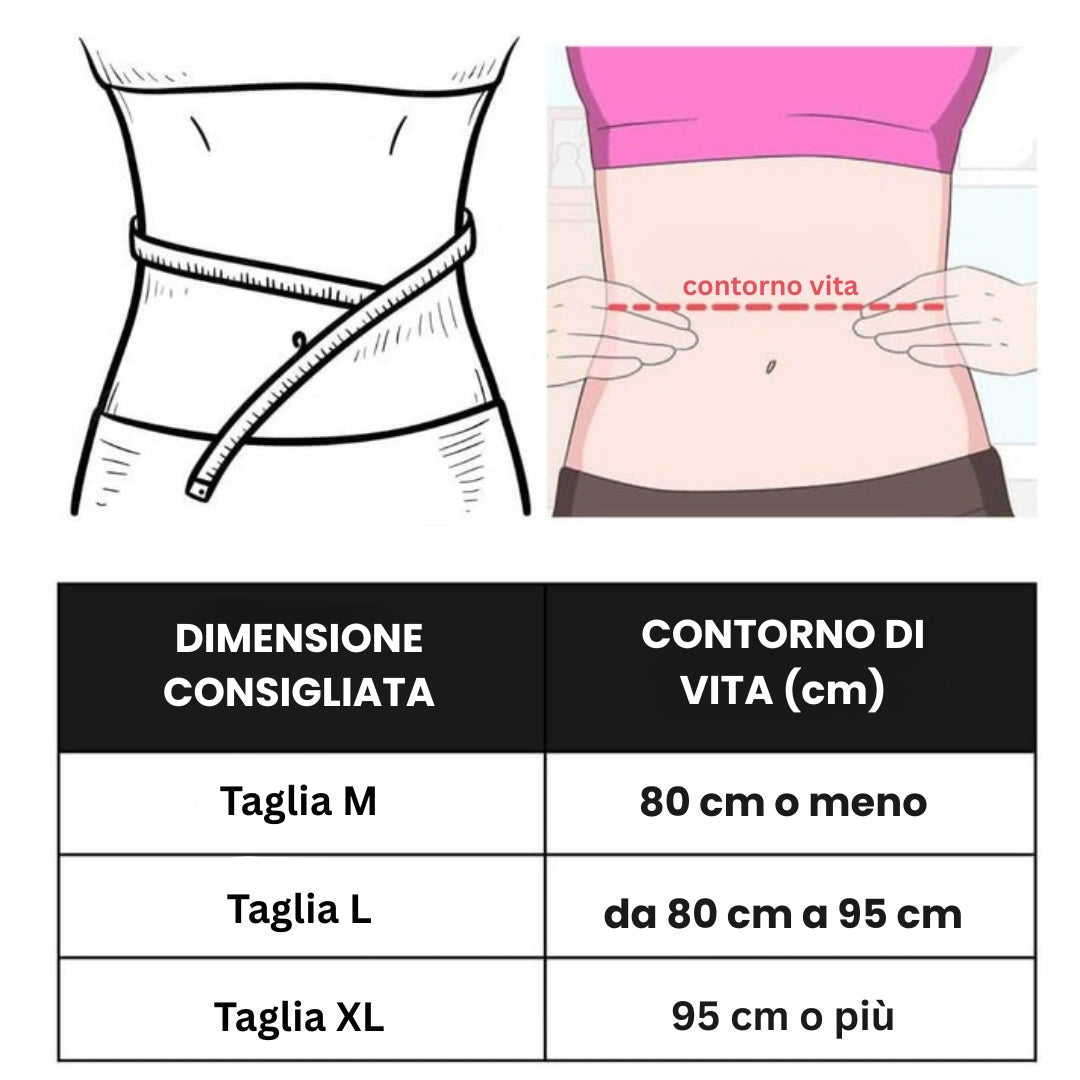 Cintura dimagrante in neoprene per modellare il corpo - HOT BELT POWER™