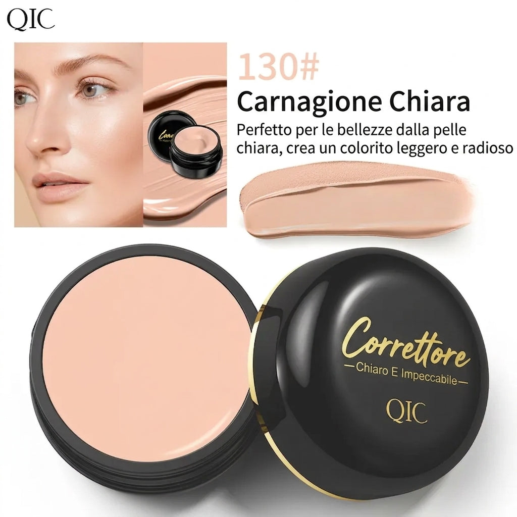 Correttore Viso Copertura Totale Opaco Leggero Waterproof