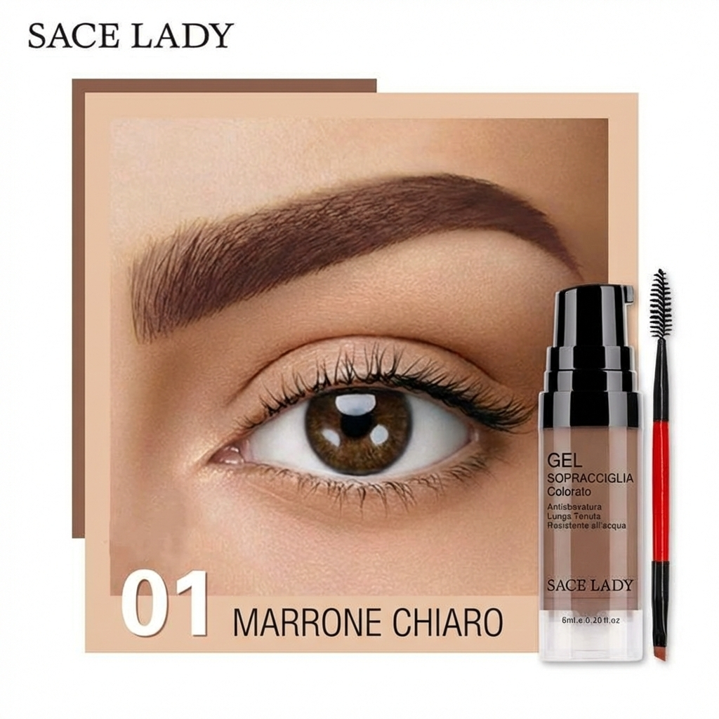 Gel colorato per sopracciglia - Impermeabile