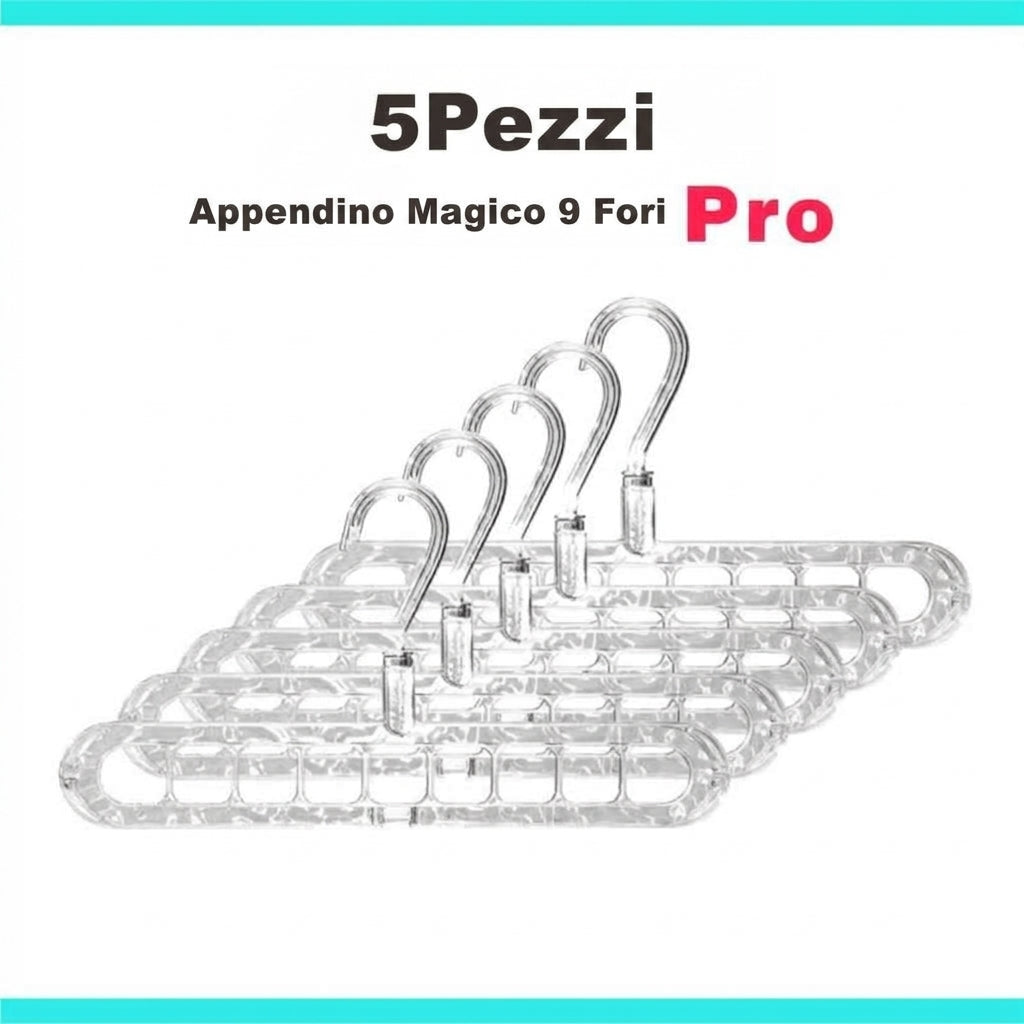 Organizzatori Compatti Appendipantaloni Pieghevoli Antiscivolo
